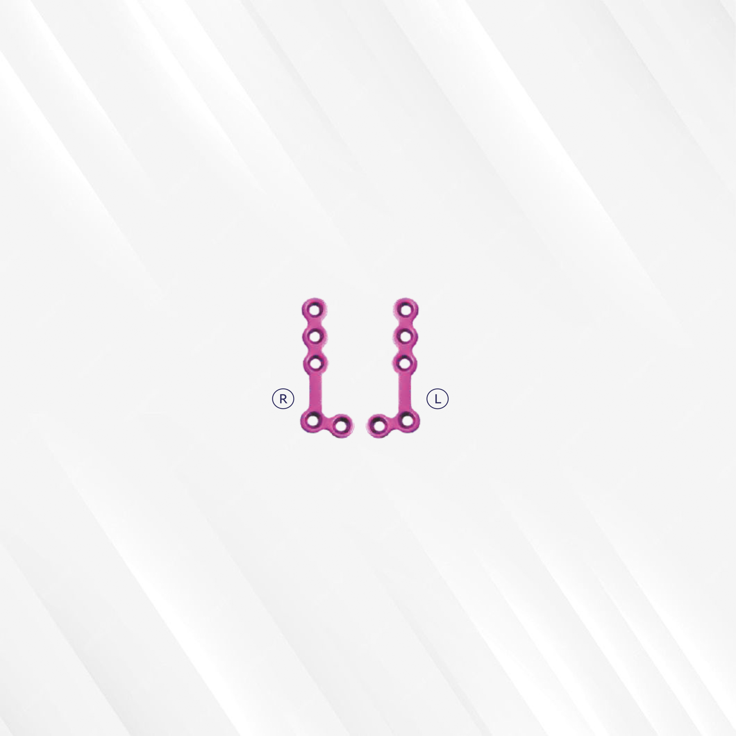 L Shape Recon Plate 100°