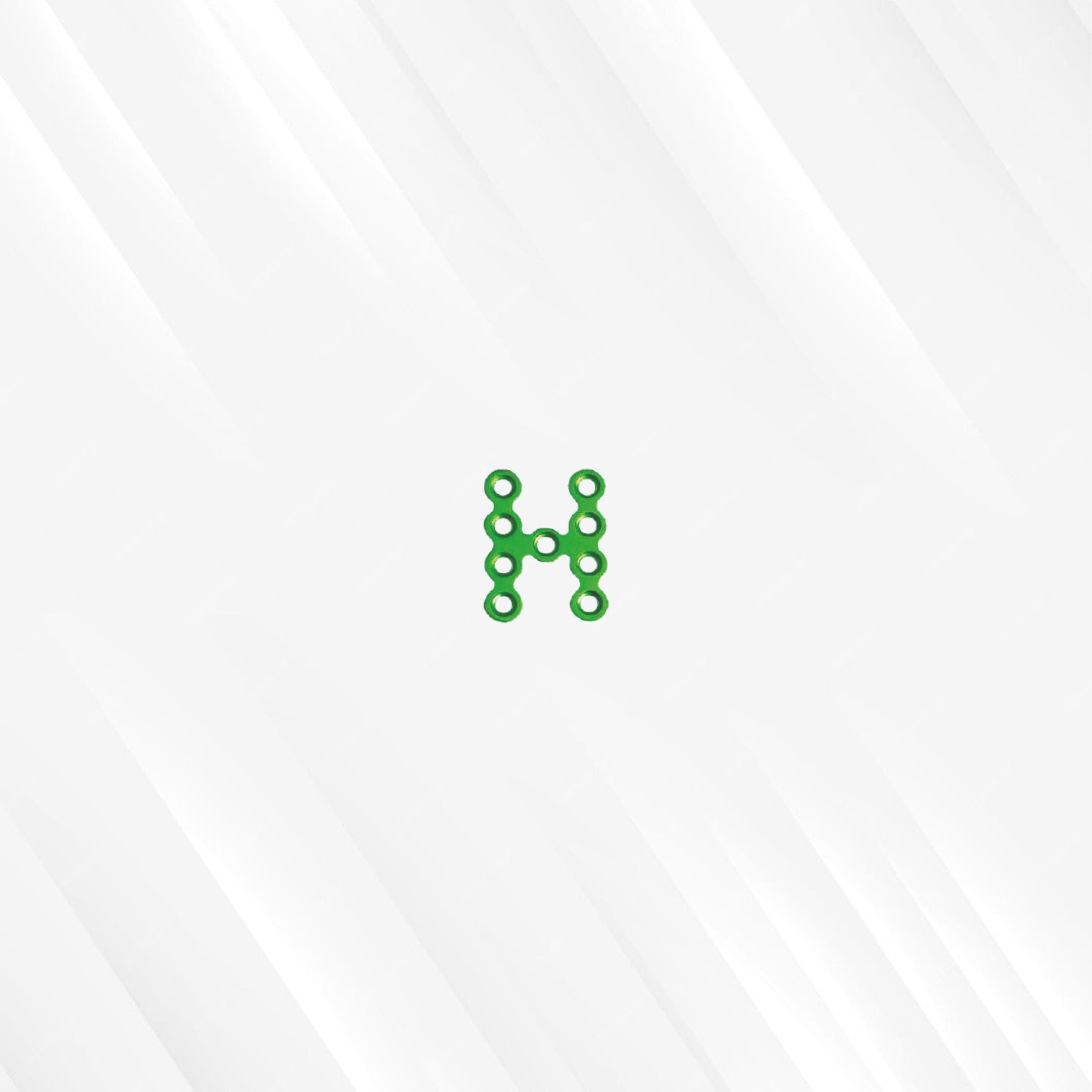 2.5 mm "H" Shape Recon Plate